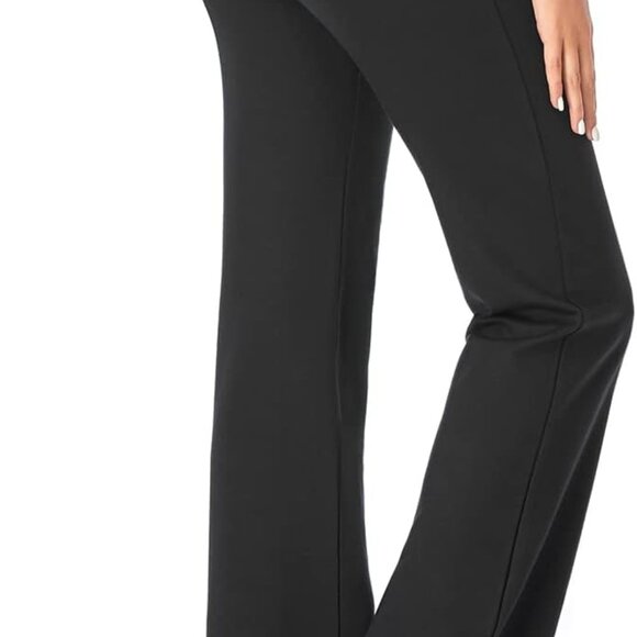 Women's 28''-34'' Stretchy Bootcut Pants - Perfect for Office and Casual Outings - Picture 2 of 9